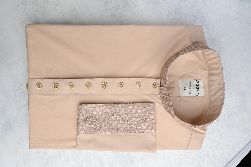 Beige Panjabi